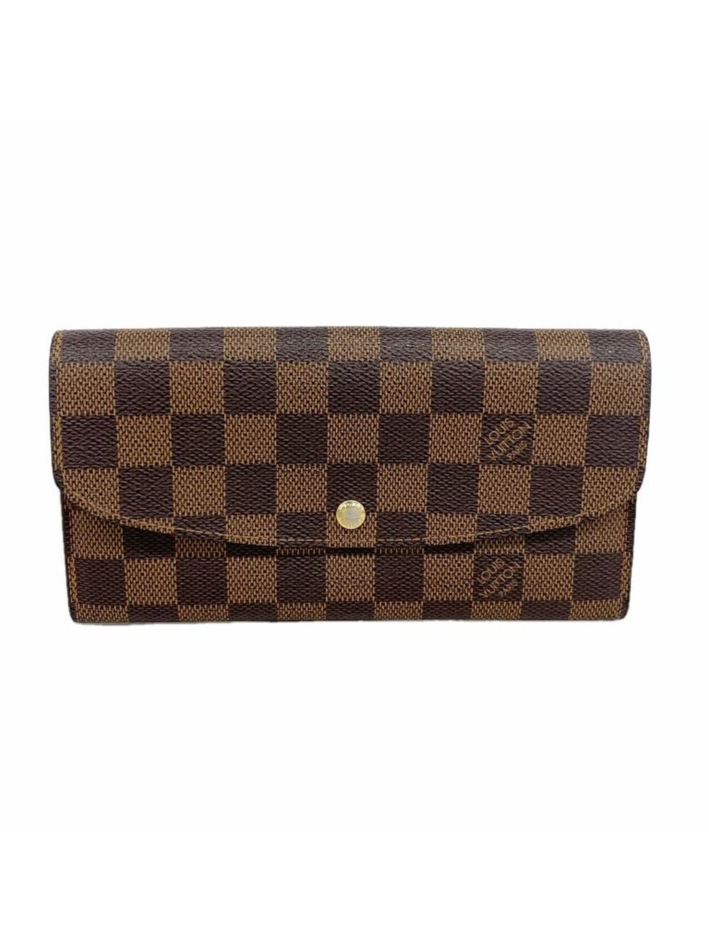 Louis Vuitton Wallet Damier Portefeuille Emily Ebene